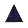 Orgonite piramide shungiet, lapis lazuli met maria magdelena lemurian kristalpunt gewikkeld in koper met kleur zwart, blauw MSOP-GGPSLL15121Vooraanzicht