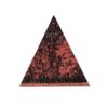Orgonite piramide shungiet, rode jaspis, carneool met maria magdelena lemurian kristalpunt gewikkeld in koper met kleur zwart, koper MSOP-GOPSRC15133 Achteraanzicht